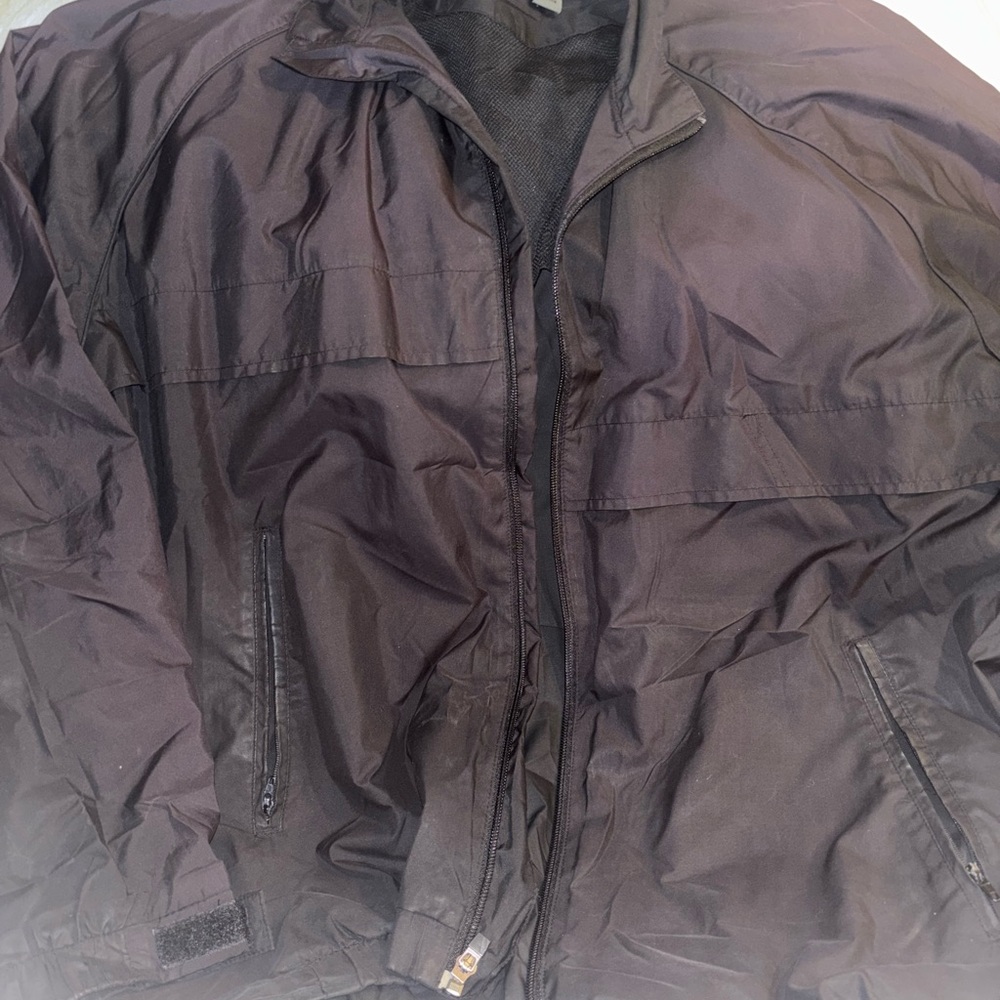 Johnston & Murphy Black Windbreaker Size L